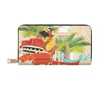 JRBWTDBW Island of Cuba Long Faux Leather Clutch Chic Stylish Women's Wallets for Modern Women Large Capacity Card Holder and Organizer Pockets Durable Purse Handbag for Everyday Travel