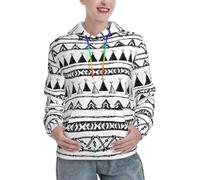 JRBWTDBW Native American Patterns Print Women'S Lightweight Hoodie Long Sleeve Casual Hooded Pullover Sweatshirts Hoody With Pockets