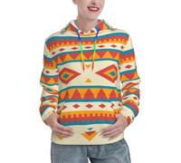 JRBWTDBW Native American Print Women'S Lightweight Hoodie Long Sleeve Casual Hooded Pullover Sweatshirts Hoody With Pockets