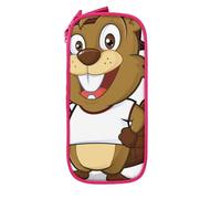 JRBWTDBW Naughty Beaver Pencil Case for Students Girls Boys Large Capacity Adult Pen Maker Pencil Pouch Office Organizer Simple Durable Multifunctional Pencil Bag
