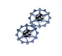 Jrc Components Narrow Wide Ceramic Jockey Wheel Set Silver 12t