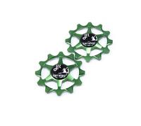 Jrc Components Narrow Wide Ceramic Jockey Wheel Set Silver 12t