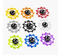 Jrc Components Shimano Dura Ace 12s Jockey Wheel Set Orange 11t 11t Orange