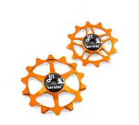 Jrc Components Sram Eagle Ceramic Jockey Wheel Set Golden 12/14t