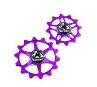 Jrc Components Sram Eagle Ceramic Jockey Wheel Set Pink 12/14t