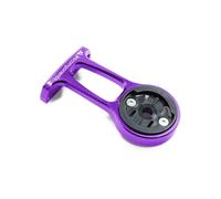 JRC Components Stem Out Front Mount | Compatible with Garmin Edge Series Devices | Lightweight CNC 6061 Aluminium Body - Purple