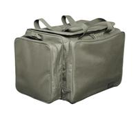JRC Defender II Carryall Fishing Bag, Green, 500D Polyester, 57 x 32 x 33 cm, Water Repellent, Padded Shoulder Strap, Modular Storage System