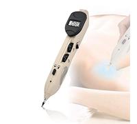 Jrcfnss Acupuncture Massage Pen, Electronic Acupoints Detector Muscle Acupuncture Pen with 3 Massage Heads, Health Care & Pain Relief Pointer Tool Set