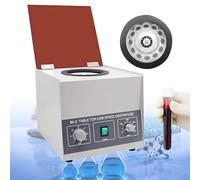 Jrcfnss Electric Lab Centrifuge, 4000RPM 20 ml x 12 tube Desktop Centrifuge Machine, Medical Laboratory Practice Low Speed Centrifugal Force 2325xg