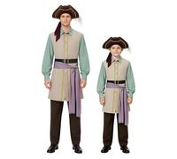 JRCRIN Captain Clark Costume The Backroom Cosplay Pirate Set Halloween