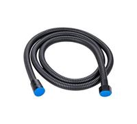 JrEam Black Stainless Steel Flexible Shower Hose Long Bathroom Shower Water Hose Extension Plumbing Pipe Pulling Tube(100cm)