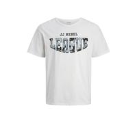 JREBHAMILTON Tee SS Crew Neck, White, M