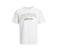 JREBNEWYORK Tee SS Crew Neck SN, White, L