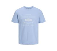 Jrebvintage Rebel Tee SS Crew Neck, Chambray Blue, L
