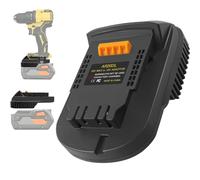 JREDK Adapter for Ridgid/AEG Battery to for Dewalt Tool,Use for Ridgid 18V Platform Batteries,Replace for DCB200 DCB204 DCB206 Battery Converter (Adapter Only)