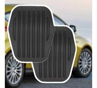 Jrfeng Car Brake Clutch Pedal Pad Rubber Cover for F-ord Focus MK2, Rubber Pedal Pad Replacement Parts 2 pieces 1234292