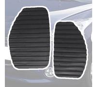 Jrfeng Car Brake Clutch Pedal Pad Rubber Cover for P-eugeot 208 A9 2018 2017 2016 2015 2014 2013 2012, Rubber Pedal Pad Replacement Parts 2 pieces 213015, 213026