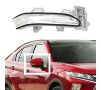 Jrfeng Wing Mirror Indicator Lamp Light for Eclipse Cross 2018 2019 2020 2021, Rearview Side Mirror Indicators Turn Signal Light Lamps Replacement Car Parts,right