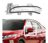 Jrfeng Wing Mirror Indicator Lamp Light for Eclipse Cross 2018 2019 2020 2021, Rearview Side Mirror Indicators Turn Signal Light Lamps Replacement Car Parts,left