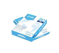 JriA Multi-Purpose Copy Printer Paper, A4 80 GSM, Home & Office Use, 210x297mm Multifunction Laser Inkjet Fax Paper White A4 Printer Paper FSC Certified Copy Paper (2 Reams, 1000 Sheets)