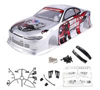 Jrifedptry 1/10 RC Car Body Shell Modification 190mm on Road Drift for S15