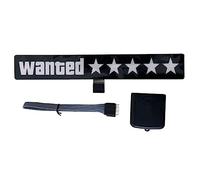 Jrifedptry 1 Set 5Stars Wanted Car Window Stickers Windshield Car Stickers for JDM Glow Panel Decoration Accessories