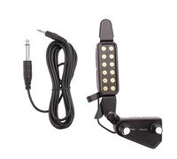 Jrifedptry 12 Hole Acoustic Guitar Pickup Guitar Pickup Magnetic Transducer Fader Audio Cable Guitar Parts and Accessories
