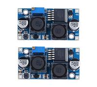 Jrifedptry 2Pcs Adjustable DC-DC Buck Boost Converter Automatic Wide Voltage Regulator XL6009 Voltage Module