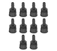 Jrifedptry 3/4 Female Male Thread to Garden Hose Barb Connector 16mm Plastic Hose Fitting Irrigation Pipe