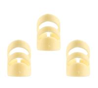 Jrifedptry 3 Pcs Guitar Picks Electric Acoustic Guitar Ukulele Index Finger Picks Pick Guitar Stringed Instrument Part Accessories L