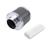 Jrifedptry 4 Inch Air Carbon Filter with Charcoal Air Purifier Grow Tent Kits Odor Control Ventilation