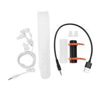Jrifedptry 4GB USB MP3 Player waterproof swimming diving surfing black headset FM Radio