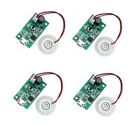 Jrifedptry 4Pcs 20MM Ultrasonic Mist Maker Fogger Atomizer Transducer Atomizer Film Plate Accessories Humidifier Rubber Gasket