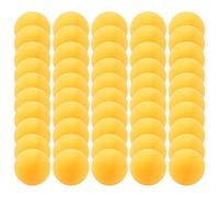 Jrifedptry 50 pcs 40 mm table tennis training balls, pong balls, Yelow/White Random