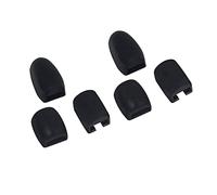 Jrifedptry 6 Pcs Saxophone Side Key Pad Heightening Pad Accessories Saxophone Thumb Pad Refers to the Sleeve Side Keys,Black