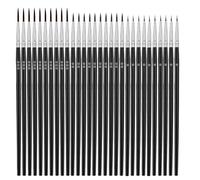 Jrifedptry 60Pcs Thin Detail Paint Brushes Fine Tip Paint Brushes Set with 3 Size 000 00 0 Liner Brush for Crafts Watercolor