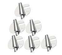 Jrifedptry 6Pcs Sewing Rolled Hemmer Foot, 5mm-10mm 6 Sizes Wide Rolled Pressure Foot Sewing Machine Presser Foot Hemmer Foot Easy Install