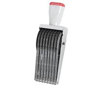 Jrifedptry 8 Digit Alphabet English Letter Number Rolling Rubber Stamp Emboss DIY Scrapbooking Roller School Home Decor