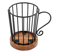 Jrifedptry Coffee Pod Holder K Cup Organizer, K Cup Holders for Counter Coffee Pods Storage Organizer Coffee Decor for Coffee Bar, Fine Workmanship