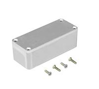 Jrifedptry Diecast Aluminium Electronics Project Box Case Enclosure Instrument 1590A Style Guitar Effects Aluminium Stomp Box for Guitar Parts & Accessories