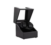 Jrifedptry Double Watch Winder for Automatic Watches Automatic Watch Winder Leather Box 2 Slots Watch Winder for Men
