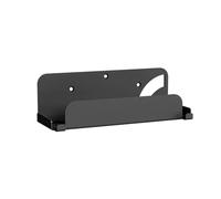 Jrifedptry Game Console Wall Mounted Holder Bracket for Switch/Host Handle Hanger Wall Mount Storage Rack Black