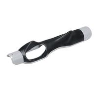 Jrifedptry Golf Grip Training Aid Golf Club Handle for Swing Grip Trainer Left Right Hand Practice Aid,Grey