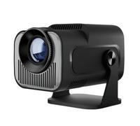 Jrifedptry HY320 Mini Native 720P Android 11 Projector 200ANSI Wifi6 BT5.0 Cinema Outdoor Portable 180° Rotable Projector,UK Plug
