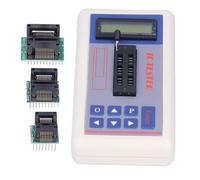 Jrifedptry Integrated Circuit Tester, IC Transistor Capacitor Tester, Diode Checker Detector, with 5V 3.3V AUTO Mode,A