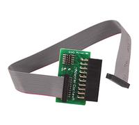 Jrifedptry JTAG Cable Round Interface Board (2X10 2.54mm) to SWD (2X10 1.27)