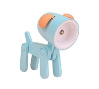 Jrifedptry Mini Night Light LED Adjustable Desk Book Light Cute Pet Light Eye Protection Table Lamp Home Room Decor,Dog Blue