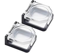 Jrifedptry Power Push Button Switch Cover,Waterproof and Collision, Dustproof Protector for 25mm Mounting Hole A