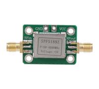 Jrifedptry RF Amplifier, Low Noise LNA 50 to 4000MHz SPF5189Z RF Amplifier for Amplifying FM HF VHF UHF Radio Signal