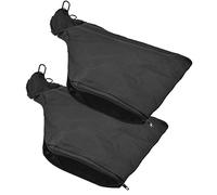 Jrifedptry Saw Dust Bag, Black Dust Collector Bag with Zipper & Wire Stand, for 255 Model Miter Saw 2Pcs